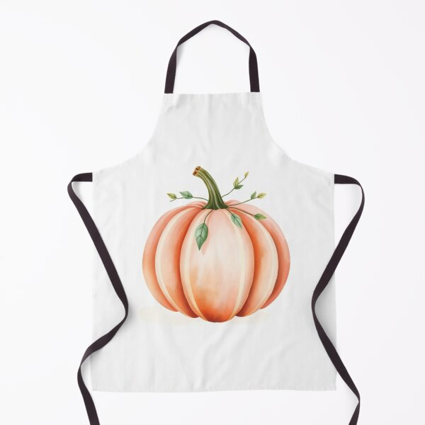 Item preview, Minimalist Watercolor Soft Peach Pumpkin Art designed and sold by Vida e Arte.