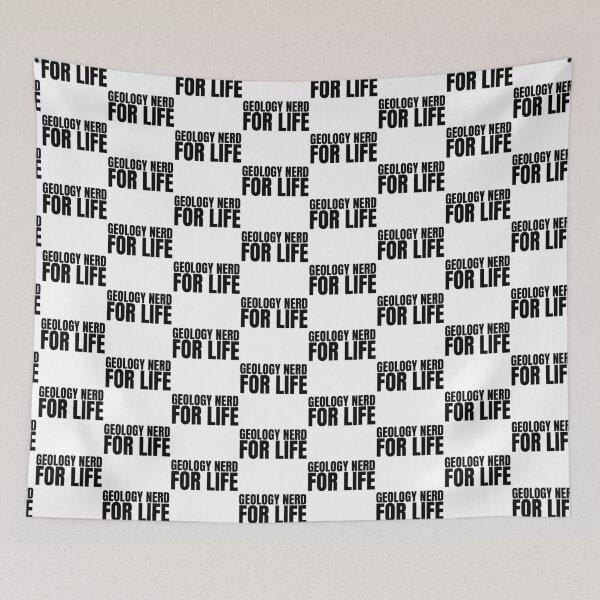 Item preview, Geology Nerd For Life designed and sold by HyperfixationStation.