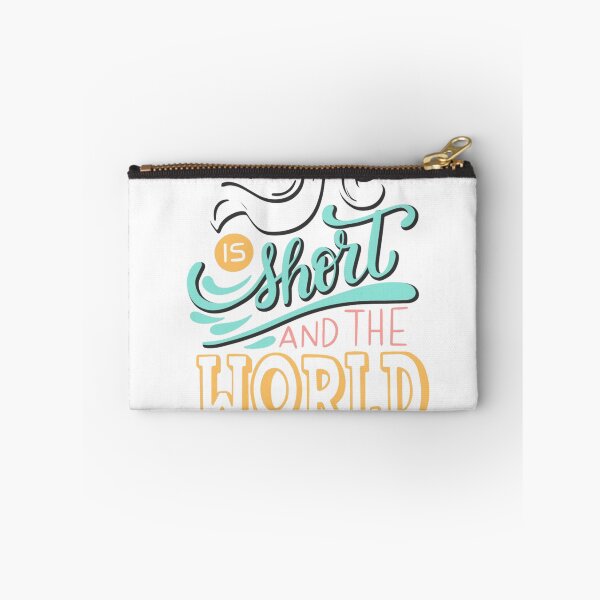 Item preview, The World Is Short and Life Goes On – Arabic Typography Quote designed and sold by ViolaDreams.