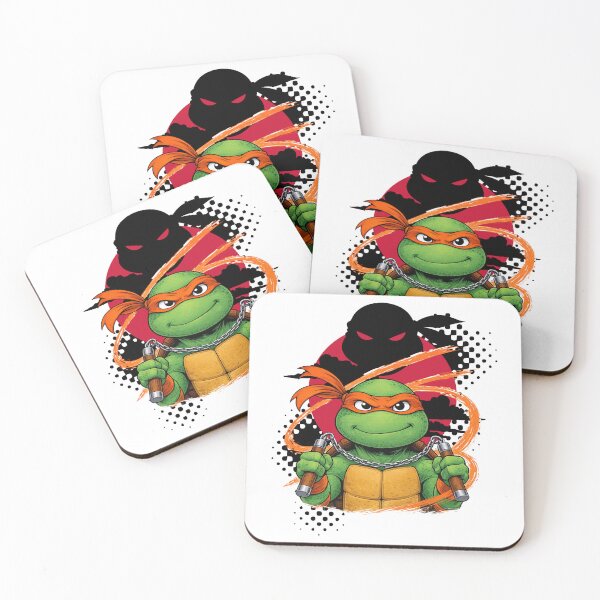 Item preview, Orange Mask Turtle Warrior designed and sold by It's All Fluffz.
