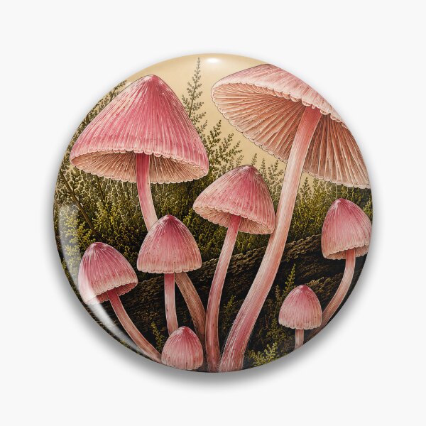 Item preview, Rosy Bonnett Mushroom designed and sold by StudioBloodmoon.