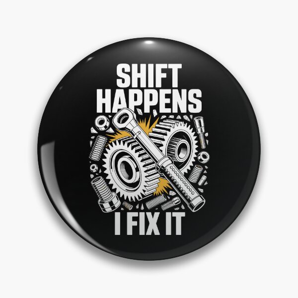 Item preview, Shift Happens I Fix It designed and sold by Yogameditasi.