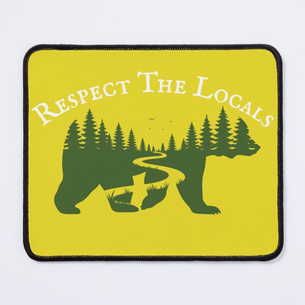 Item preview, Respect The Local Wildlife designed and sold by TrunkShirts.