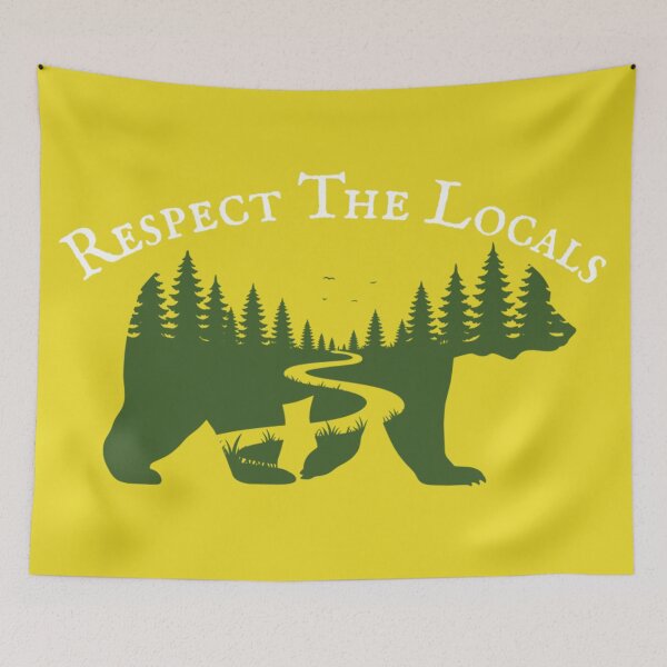 Item preview, Respect The Local Wildlife designed and sold by TrunkShirts.