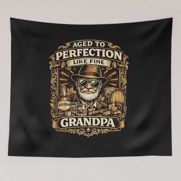 Item preview, AGED TO PERFECTION BOURBON GRANDPA designed and sold by GrumpyGrans3.