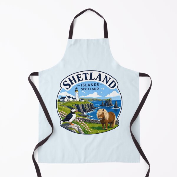 Item preview, Shetland Islands, Scotland - Coastal Scene - designed and sold by Myra365Art.