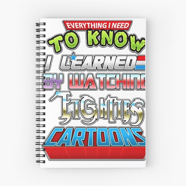 Item preview, Everything I Need to Know I Learned by Watching Lightnings Cartoons | Retro Animation Fan Shirt designed and sold by GarnerSupplyCo.
