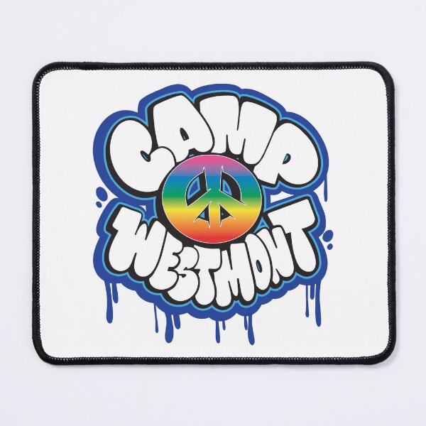 Item preview, CAMP WESTMONT GRAFFITI SPLATTER 2 designed and sold by KUSTOM CAMP CREATIVES.