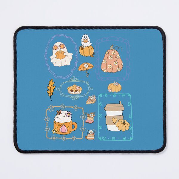 Item preview, Pumpkin Spice Autumn Cottagecore doodle set designed and sold by BritishDelights.