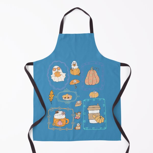 Item preview, Pumpkin Spice Autumn Cottagecore doodle set designed and sold by BritishDelights.
