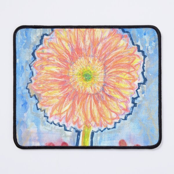 Item preview, FUNKY FLOWER BLUE | Watercolor Floral Art | Quirky Aesthetic Design | Soft Pastel Bloom designed and sold by BlueberrySwan.