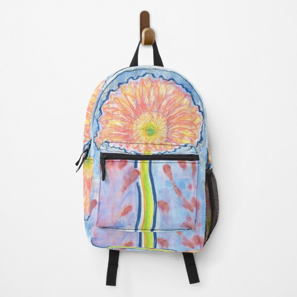 Item preview, FUNKY FLOWER BLUE | Watercolor Floral Art | Quirky Aesthetic Design | Soft Pastel Bloom designed and sold by BlueberrySwan.