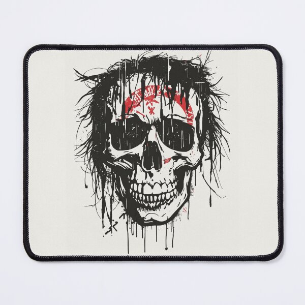 Item preview, Distressed Drip Skull Dark Occult Streetwear designed and sold by ERODED SELF.