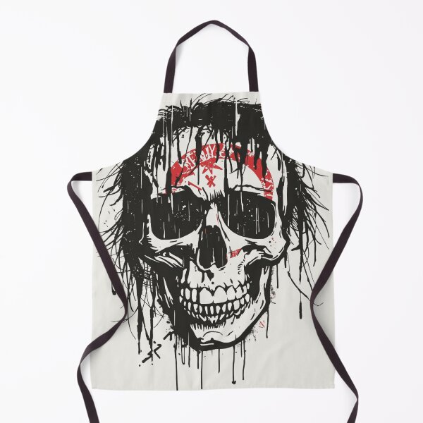 Item preview, Distressed Drip Skull Dark Occult Streetwear designed and sold by ERODED SELF.