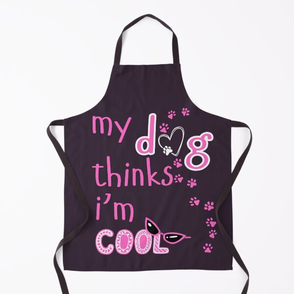 Item preview, My Dog Thinks I'm Cool - Funny Dog Mom Heart Paw Print Sunglasses Design designed and sold by JupiterLemons.