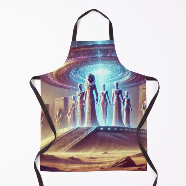 Item preview, Anunnaki Ancient Astronauts and UFO Alien Mothership Desert designed and sold by UmSkelig834.
