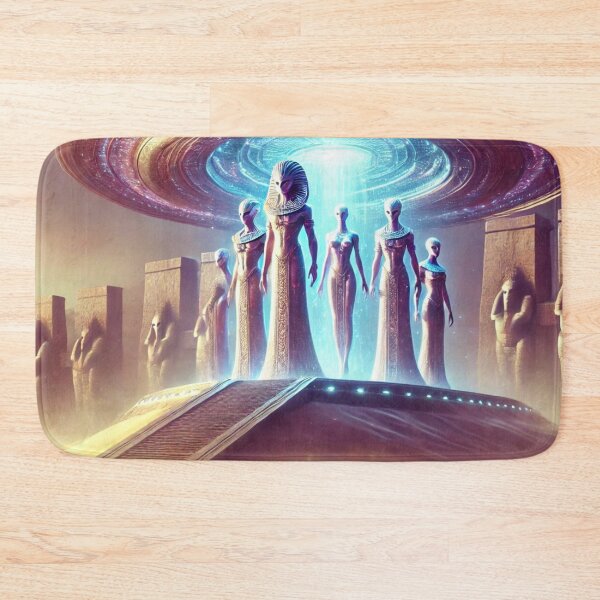 Item preview, Anunnaki Ancient Astronauts and UFO Alien Mothership Desert designed and sold by UmSkelig834.