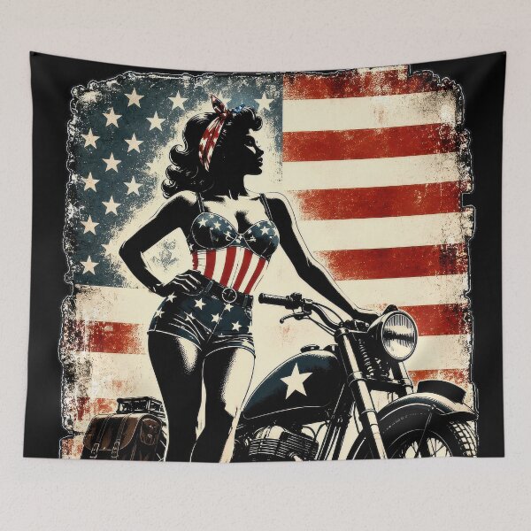 Item preview, Retro American pin-up #2 designed and sold by Andy Gambino Art.