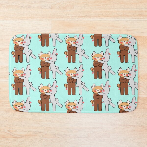 Item preview, Bunny and Redpanda in Love designed and sold by Vampirebunnystu.