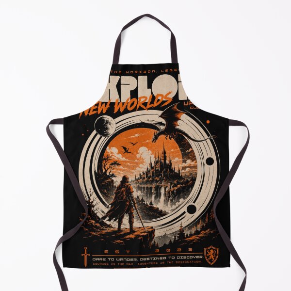 Item preview, Explore New Worlds Fantasy Dragon Castle Adventure Design designed and sold by PunkVerseStudio.