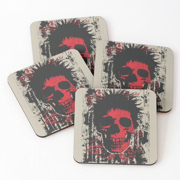 Item preview,  Punk Rock Skull Grunge Street Art designed and sold by ERODED SELF.