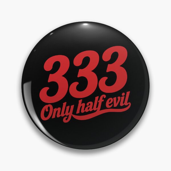 Item preview, 333 Only half evil designed and sold by BetaVampire.