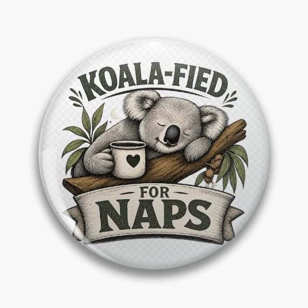 Item preview, Koala-fied for naps designed and sold by StickyBeakOz.