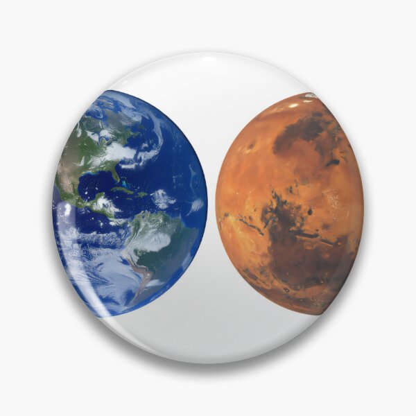 Item preview, Earth and Mars designed and sold by shin0804.