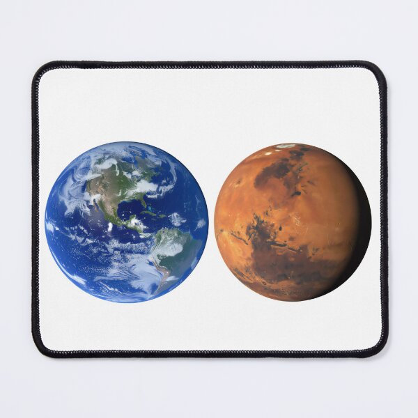 Item preview, Earth and Mars designed and sold by shin0804.