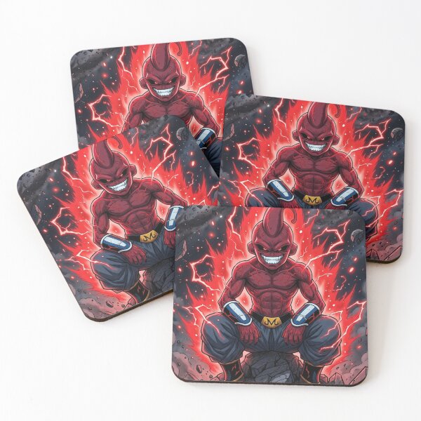 Item preview, Crimson Malice: Ultimate Kid Buu Sci-Fi Anime Poster designed and sold by Mavila Forge.