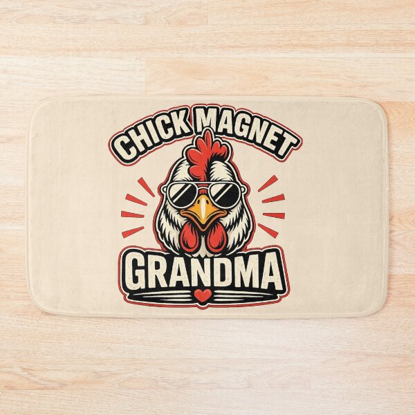 Item preview, FUNNY CHICK MAGNET GRANDMA designed and sold by GrumpyGrans3.