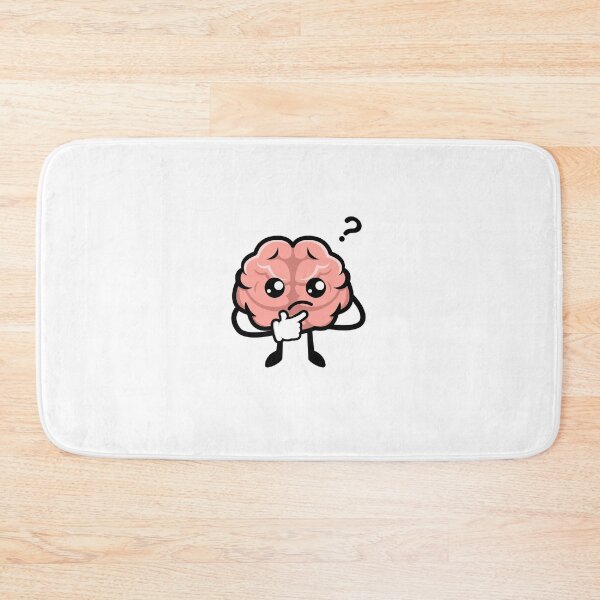 Item preview, Thinking Brain Cartoon Character designed and sold by DailyDoodlesBySumbul.