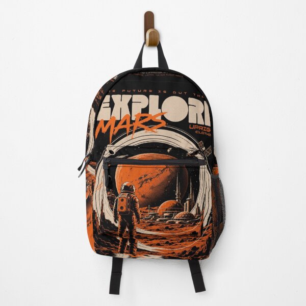 Item preview, Explore Mars Retro Space Colony Sci Fi Adventure Design designed and sold by PunkVerseStudio.