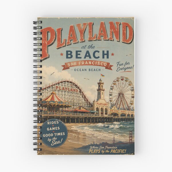 Item preview, Playland at the Beach – San Francisco’s Seaside Wonderland designed and sold by PIXEL POP DESIGNS - Beyond the Norm!.
