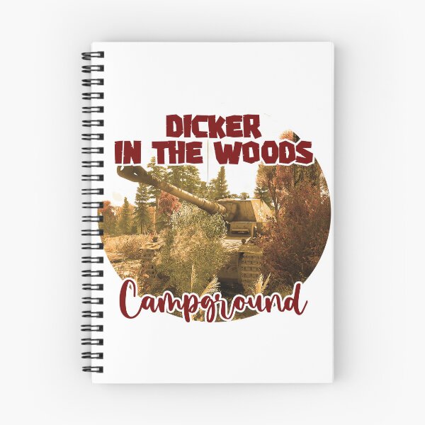 Item preview, Dicker in the woods Campground {Design 1} designed and sold by BarracksWear.
