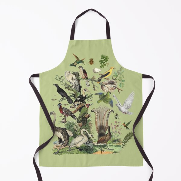 Item preview, Birds Watching Nature-Inspired Vintage Illustrations Collage designed and sold by CanisArt.