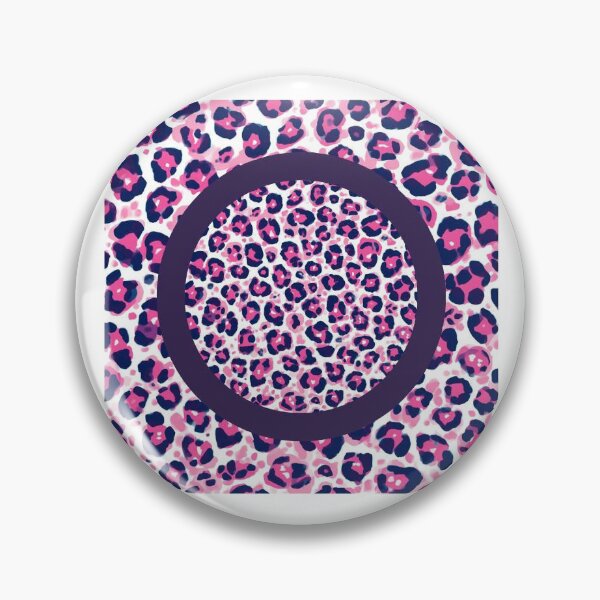Item preview, Pink Leopard Print Circle Pattern designed and sold by tabe9001234.