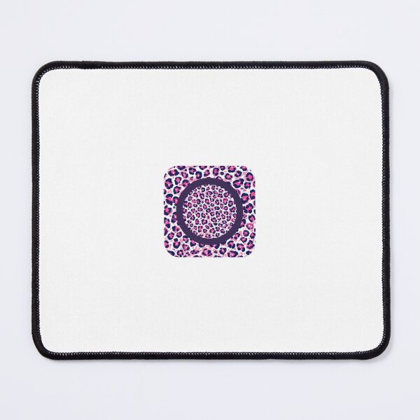 Item preview, Pink Leopard Print Circle Pattern designed and sold by tabe9001234.