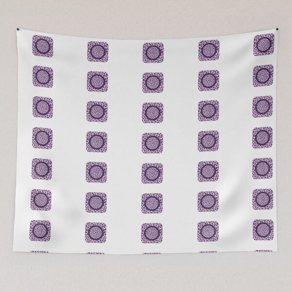 Item preview, Pink Leopard Print Circle Pattern designed and sold by tabe9001234.