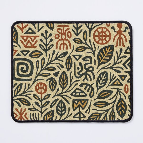 Item preview, Shoresh Ancestral Roots Folk Art Pattern designed and sold by Monkeysalad.