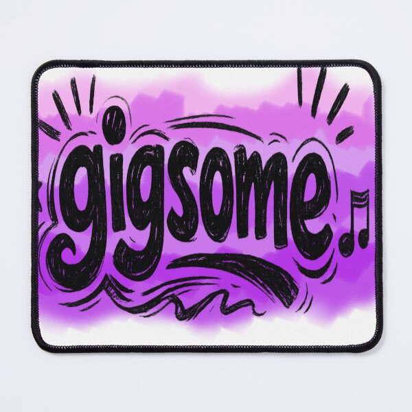 Item preview, Gigsome Purple Rainbow Logo designed and sold by StoicBean.