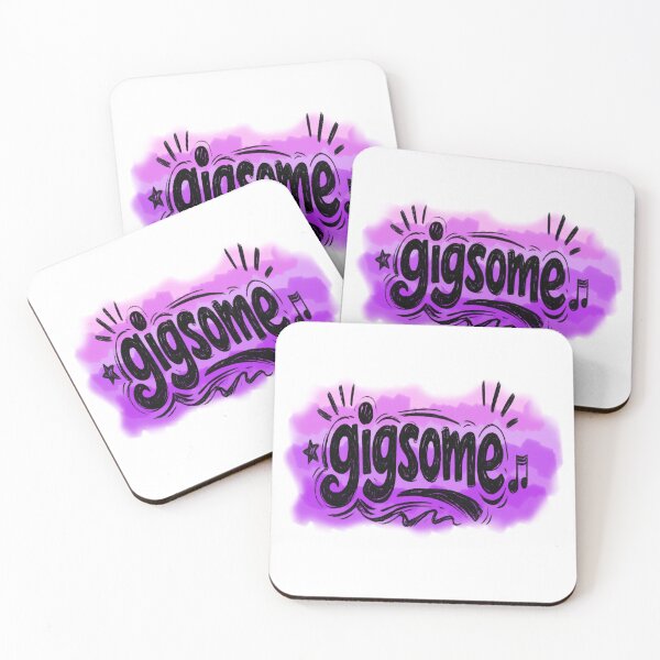 Item preview, Gigsome Purple Rainbow Logo designed and sold by StoicBean.