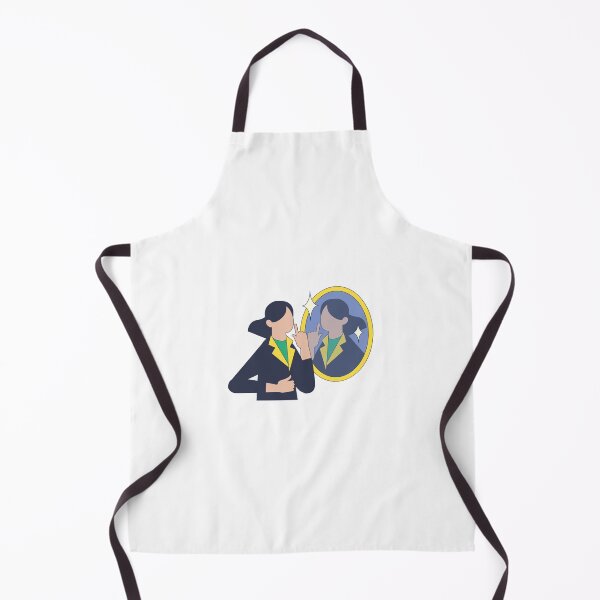 Item preview, Confident Woman Looking In Mirror designed and sold by DailyDoodlesBySumbul.
