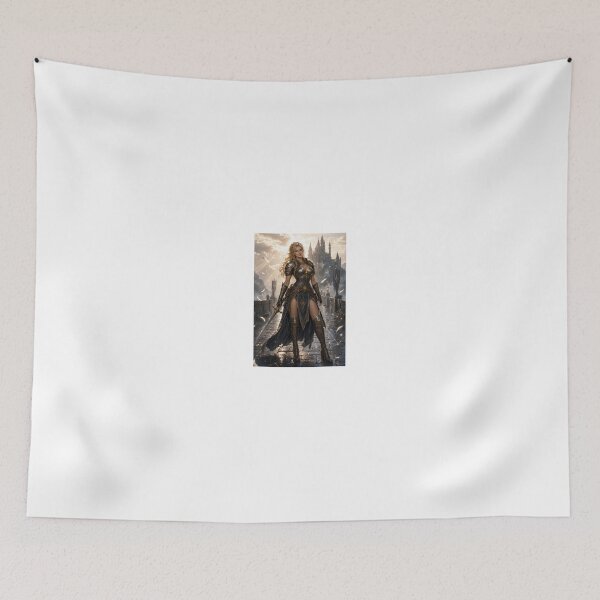 Item preview, Astrid Aurelia in angelic armor by the castle designed and sold by CathryneDelamort.