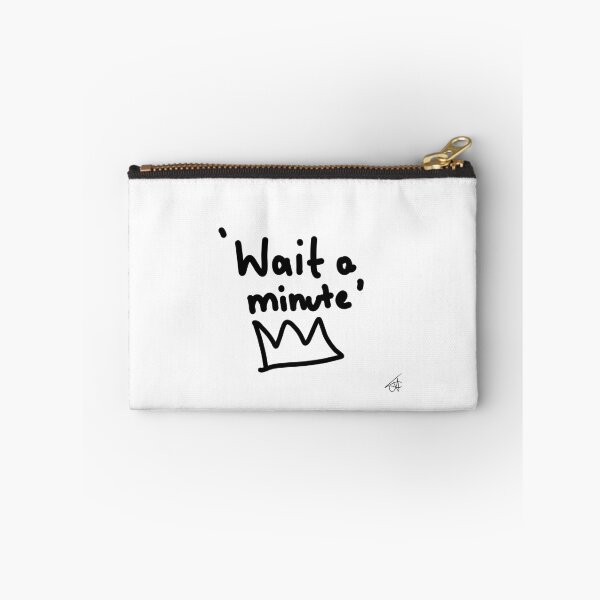 Item preview, wait a minute, basquiat , pop art designed and sold by Kasia1987t.