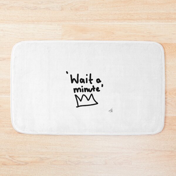 Item preview, wait a minute, basquiat , pop art designed and sold by Kasia1987t.