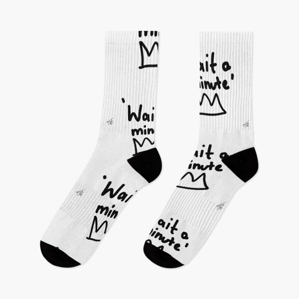 Item preview, wait a minute, basquiat , pop art designed and sold by Kasia1987t.