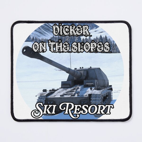 Item preview, Dicker on the Slopes Ski Resort designed and sold by BarracksWear.