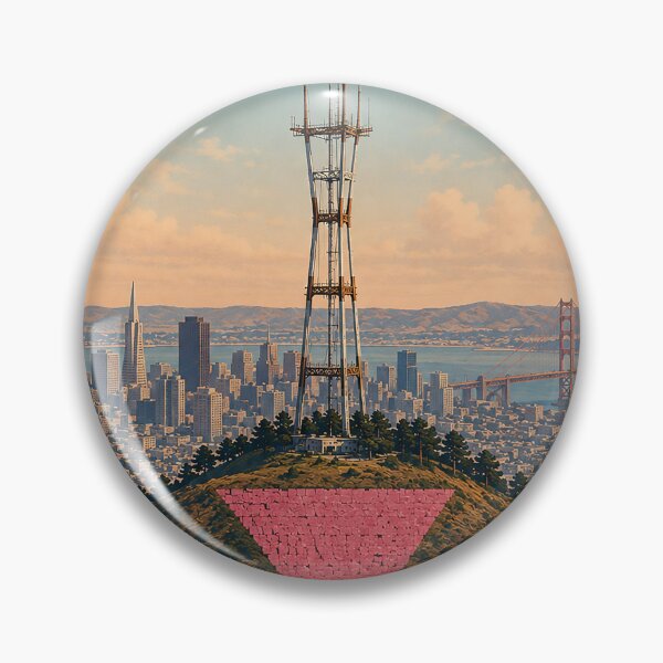 Item preview, San Francisco Gay Pride at Twin Peaks designed and sold by PIXEL POP DESIGNS - Beyond the Norm!.
