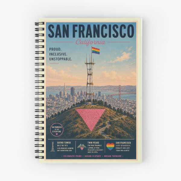 Item preview, San Francisco Gay Pride at Twin Peaks designed and sold by PIXEL POP DESIGNS - Beyond the Norm!.